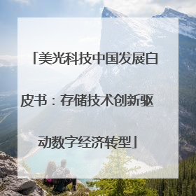 美光科技中国发展白皮书：存储技术创新驱动数字经济转型