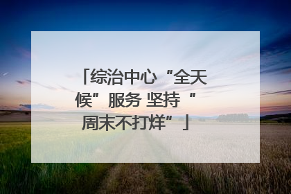 综治中心“全天候”服务 坚持“周末不打烊”