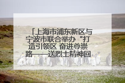 上海市浦东新区与宁波市联合举办“打造引领区 奋进尊崇路——送烈士精神回家乡”主题活动