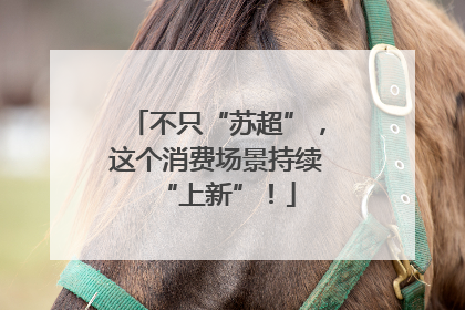 不只“苏超”，这个消费场景持续“上新”！