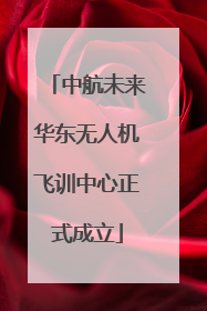 中航未来华东无人机飞训中心正式成立