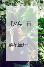 义乌：石斛花盛开