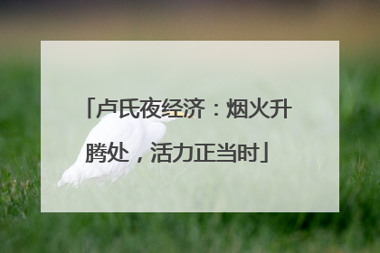 卢氏夜经济：烟火升腾处，活力正当时