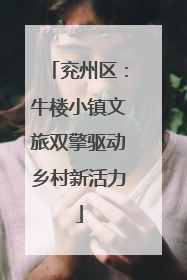 兖州区：牛楼小镇文旅双擎驱动乡村新活力
