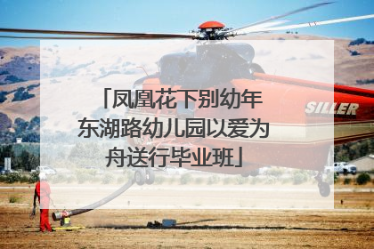 凤凰花下别幼年 东湖路幼儿园以爱为舟送行毕业班