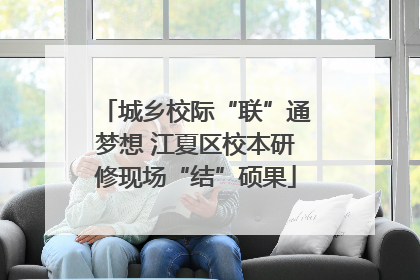 城乡校际“联”通梦想 江夏区校本研修现场“结”硕果