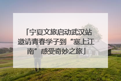宁夏文旅启动武汉站 邀请青春学子到“塞上江南”感受奇妙之旅