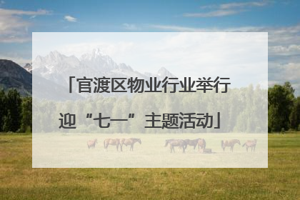 官渡区物业行业举行迎“七一”主题活动