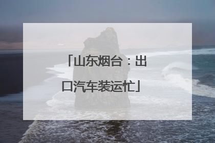 山东烟台：出口汽车装运忙