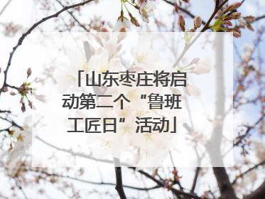 山东枣庄将启动第二个“鲁班工匠日”活动