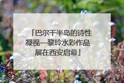 巴尔干半岛的诗性凝视—黎玲水彩作品展在西安启幕