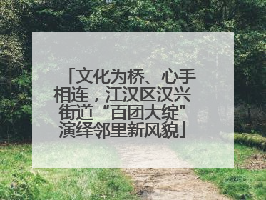 文化为桥、心手相连，江汉区汉兴街道“百团大绽”演绎邻里新风貌