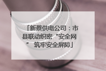 新蔡供电公司：市县联动织密“安全网” 筑牢安全屏障