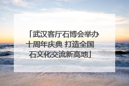 武汉客厅石博会举办十周年庆典 打造全国石文化交流新高地