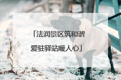 法润景区筑和谐 爱驻驿站暖人心