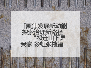 聚焦发展新动能 探索治理新路径——“祁连山下是我家 彩虹张掖福感地带”主题采访活动走进山丹