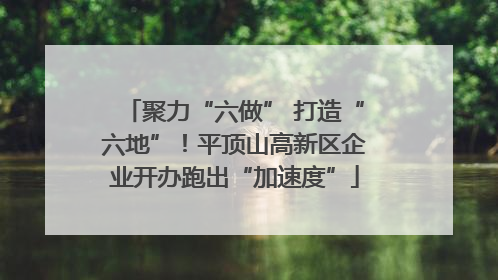 聚力“六做” 打造“六地”！平顶山高新区企业开办跑出“加速度”