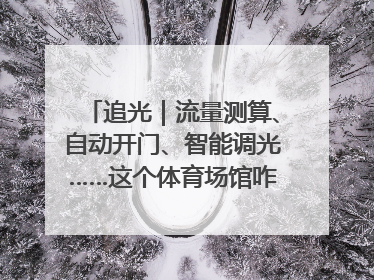 追光｜流量测算、自动开门、智能调光……这个体育场馆咋这么先进？