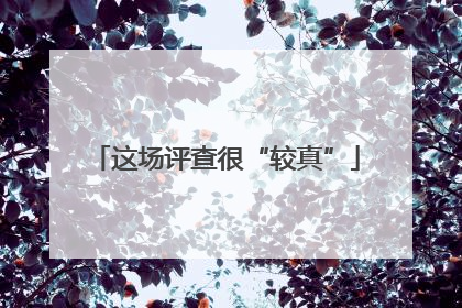 这场评查很“较真”