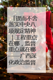 锲而不舍落实中央八项规定精神｜工程重点在哪，监督重点就在哪——广西深化政治监督护航平陆运河建设