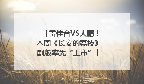 雷佳音VS大鹏！本周《长安的荔枝》剧版率先“上市”