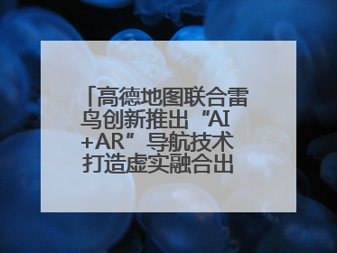 高德地图联合雷鸟创新推出“AI+AR”导航技术 打造虚实融合出行新体验