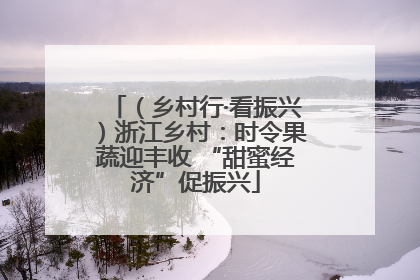 （乡村行·看振兴）浙江乡村：时令果蔬迎丰收 “甜蜜经济”促振兴