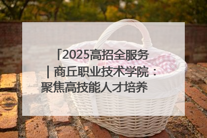 2025高招全服务｜商丘职业技术学院：聚焦高技能人才培养 谱写高质量发展篇章